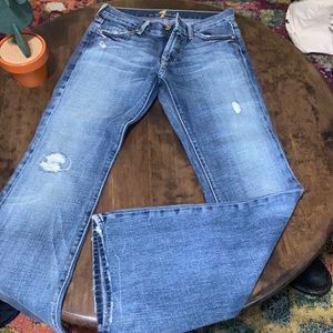 Flare leg, 7 for all mankind, size 28